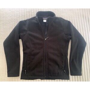 Women’s Patagonia Synchilla Windzone Jacket Black Full Zip Windproof Size XS